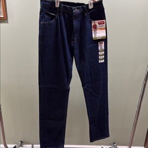 Wrangler Men's Dark Blue Jeans